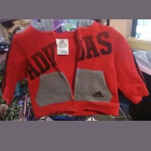 Adidas zip up hoodie